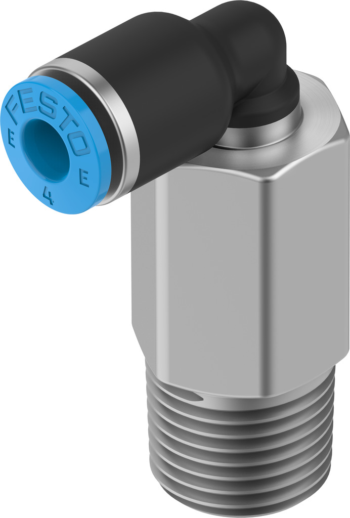 FESTO/费斯托 L 型快插式螺纹接头，加长型 NPQE-LL-R14-Q4-P10