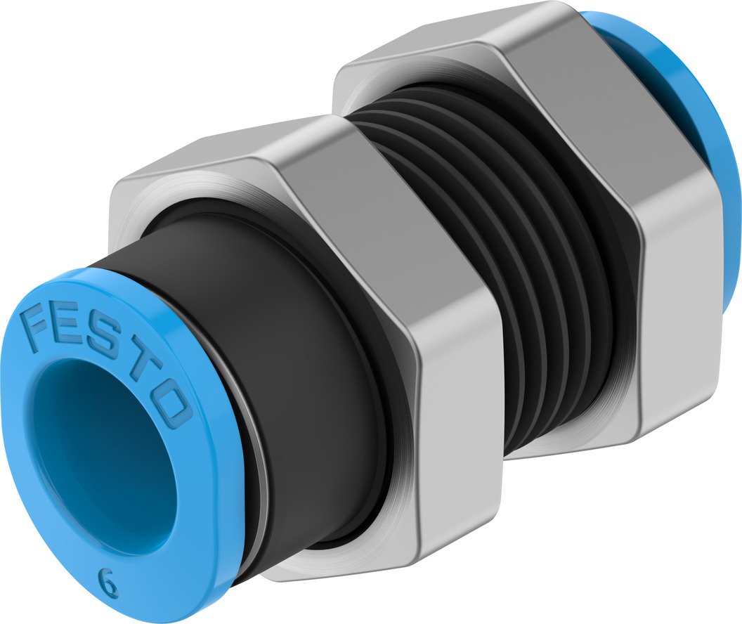 FESTO/费斯托 穿板式快插接头 QSMS-6