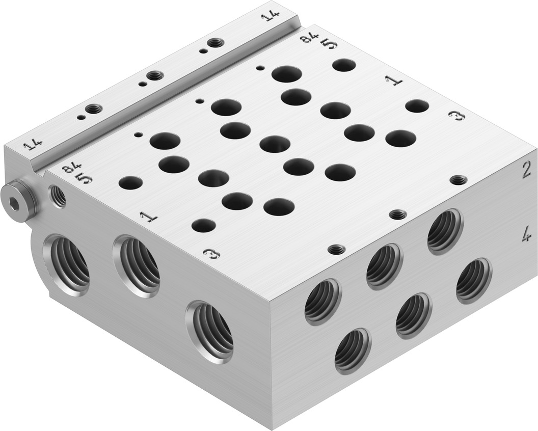 FESTO/费斯托 气路板 VABM-L1-14W-G14-3