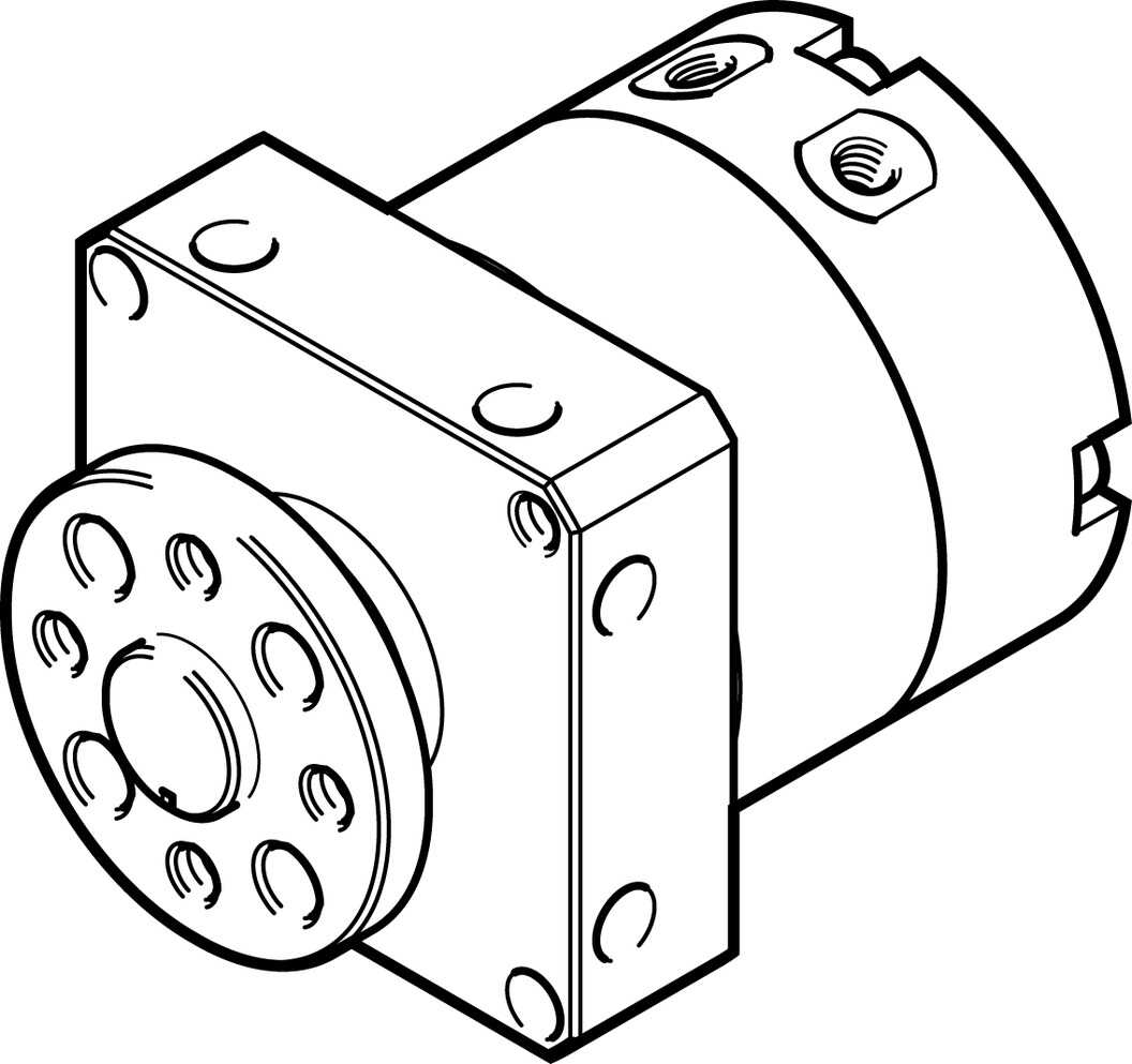 FESTO/费斯托 摆动气缸 DSM-T-10-240-P-FW
