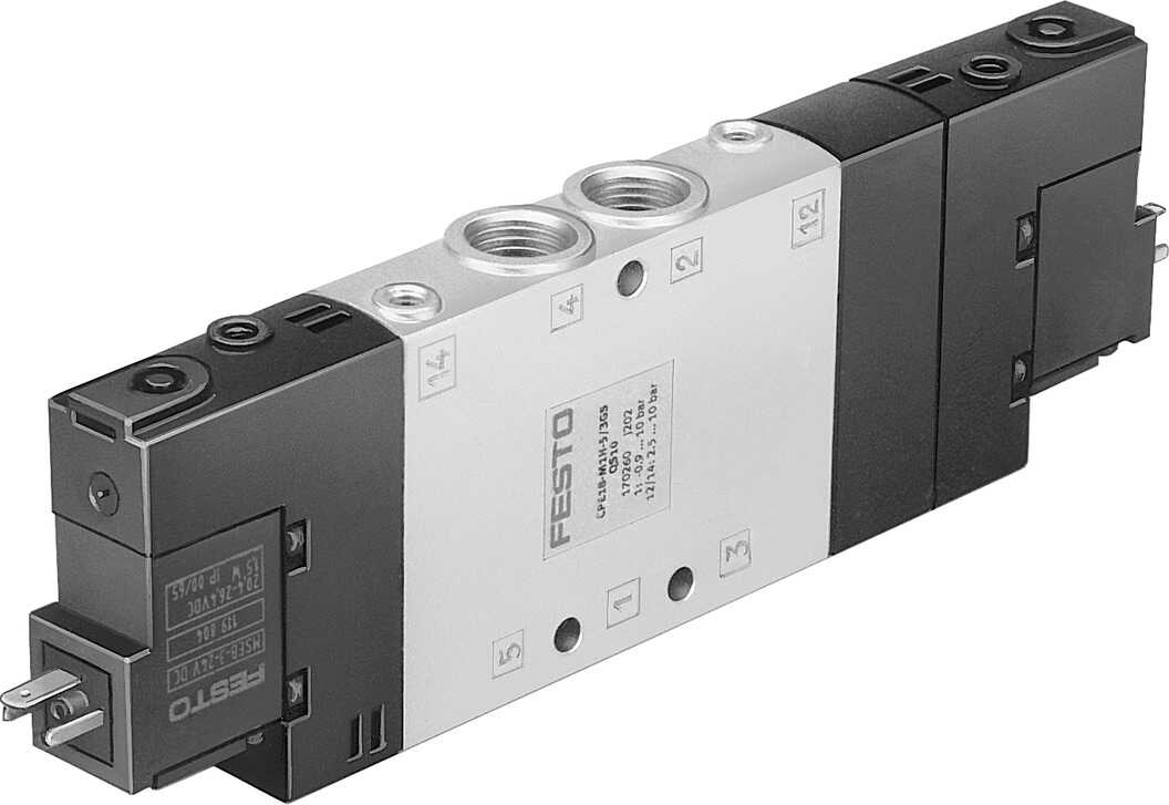 FESTO/费斯托 电磁阀 CPE18-M2H-5/3E-1/4