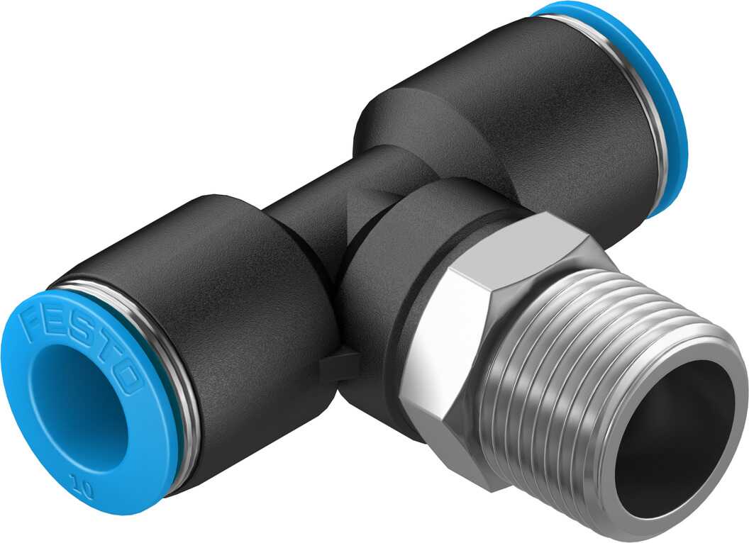 FESTO/费斯托 T 型快插接头 QST-3/8-10