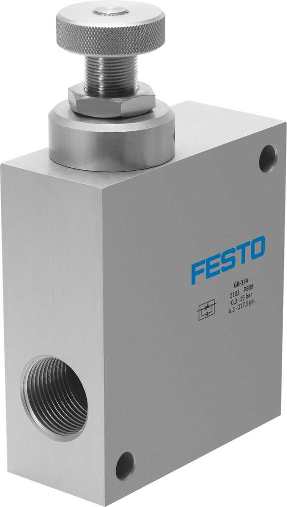FESTO/费斯托 单向节流阀 GR-3/4