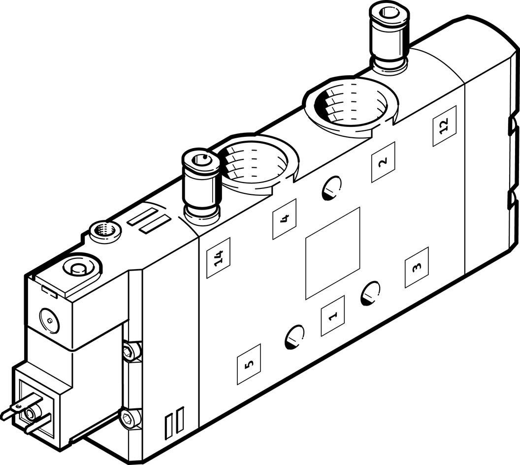 FESTO/费斯托 电磁阀 CPE24-M2H-5LS-3/8