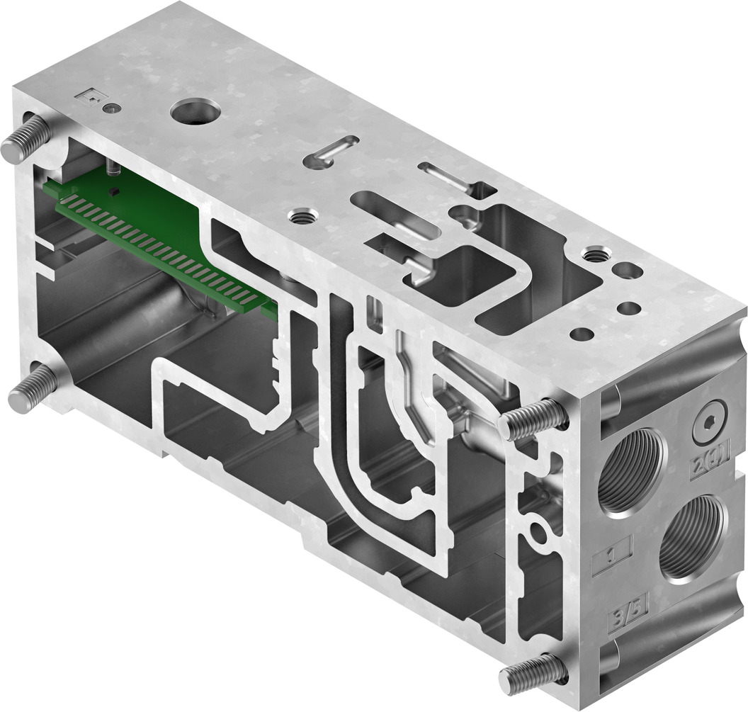 FESTO/费斯托 气路板底座 VABV-S6-1Q-G38-CB-T5