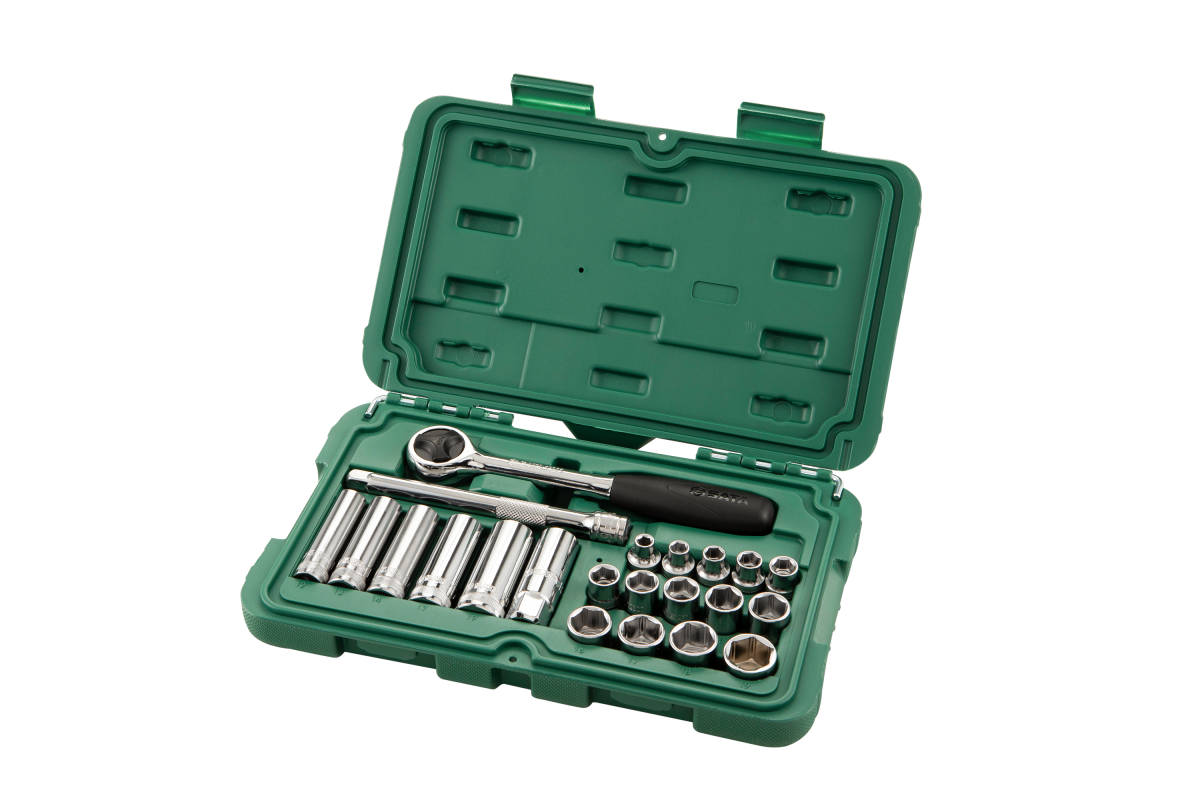 SATA/世达 22件10MM系列套筒组套 09524