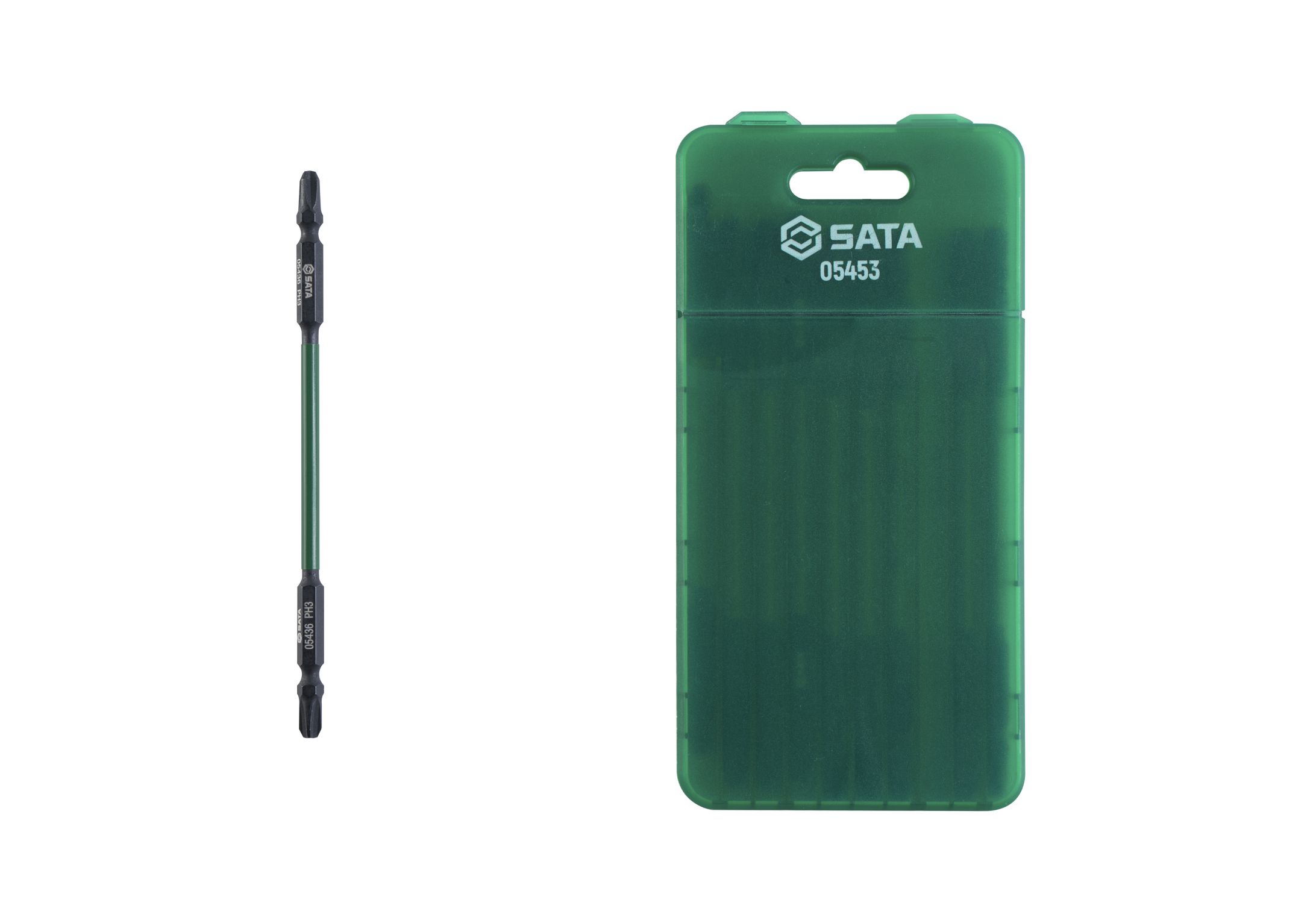 SATA/世达 10件6.3mm系列110mm长抗冲击双头批头#2 05453