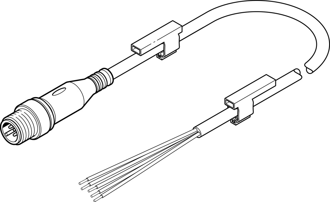 FESTO/费斯托 连接电缆 NEBU-LE5-K-1-M12G5