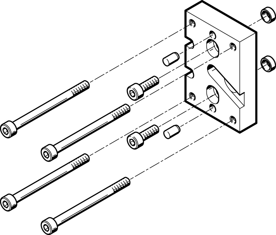 FESTO/费斯托 连接组件 HAPG-SD2-25