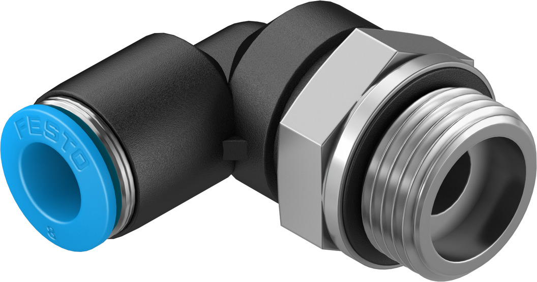 FESTO/费斯托 L 型快插式螺纹接头 QSL-G3/8-8