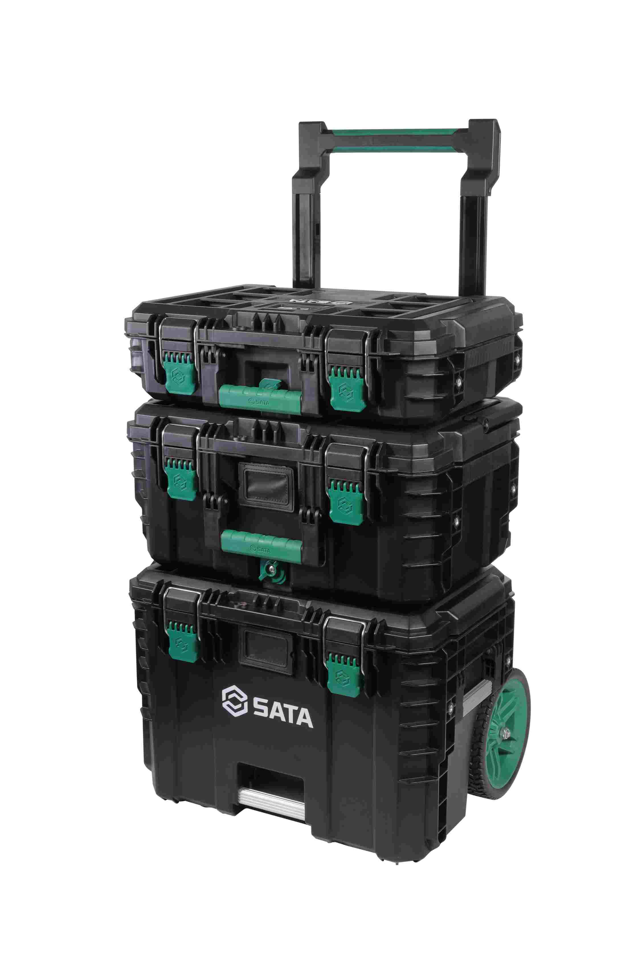 SATA/世达 拉杆式强力防潮组合箱 95327