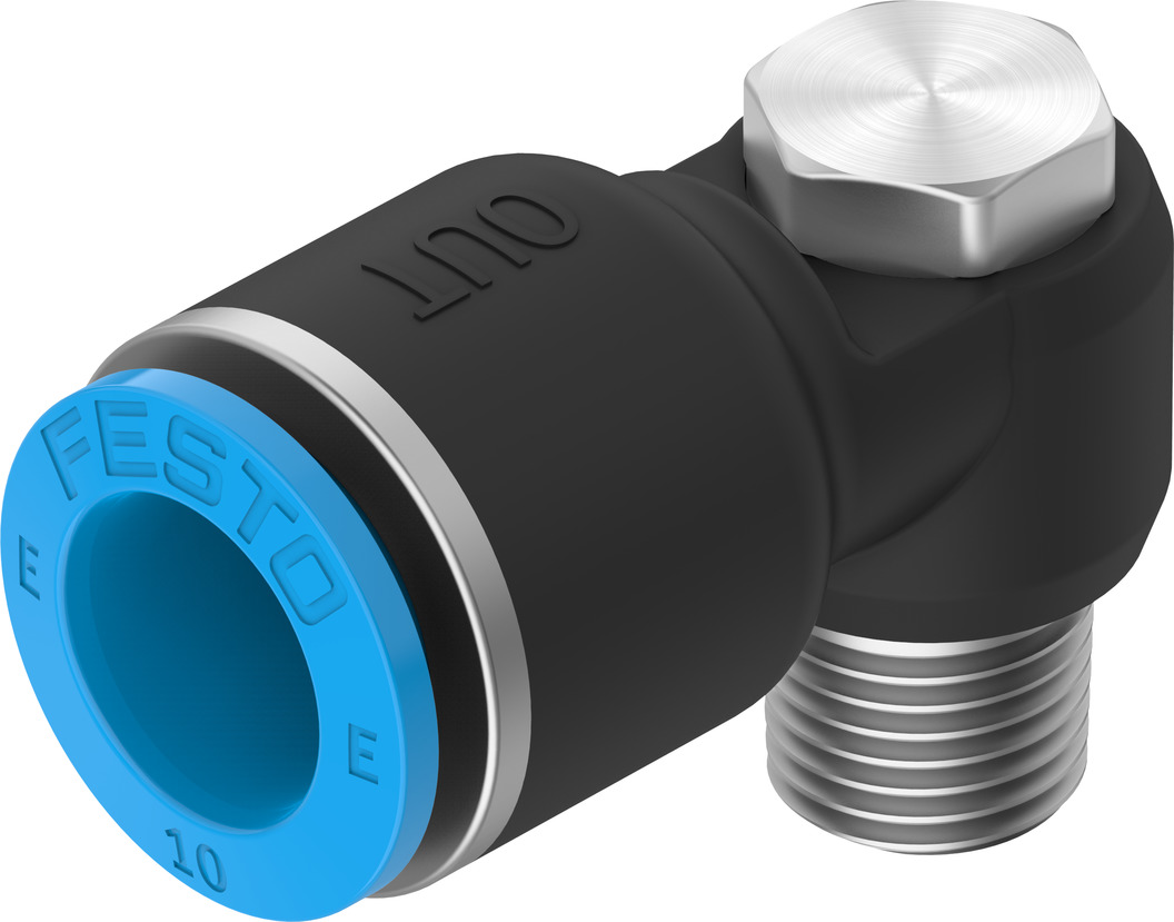 FESTO/费斯托 L 型快插式螺纹接头 NPQE-LH-R18-Q10-P10