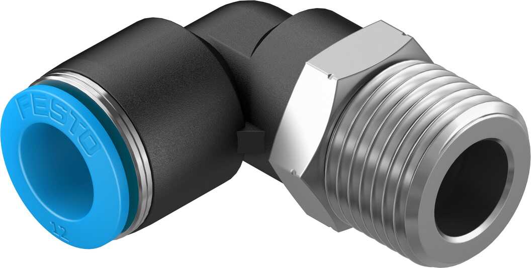 FESTO/费斯托 L 型快插式螺纹接头 QSL-1/2-12-20