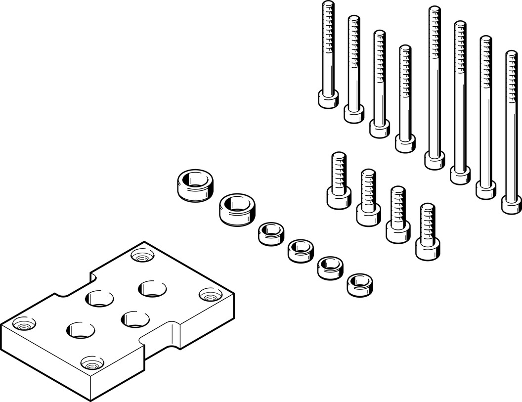 FESTO/费斯托 连接组件 DHAA-G-G6-20-B8-40