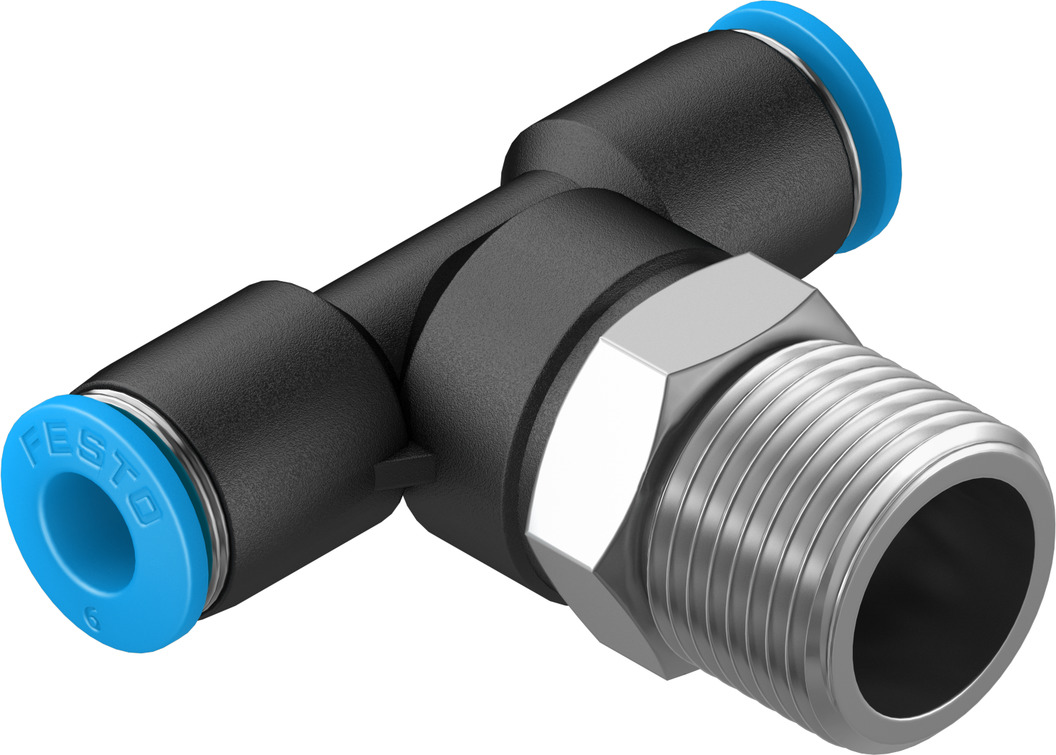 FESTO/费斯托 T 型快插接头 QST-3/8-6