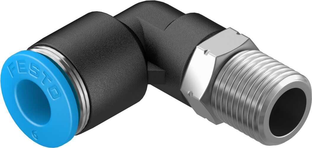 FESTO/费斯托 L 型快插式螺纹接头 QSL-1/8-6