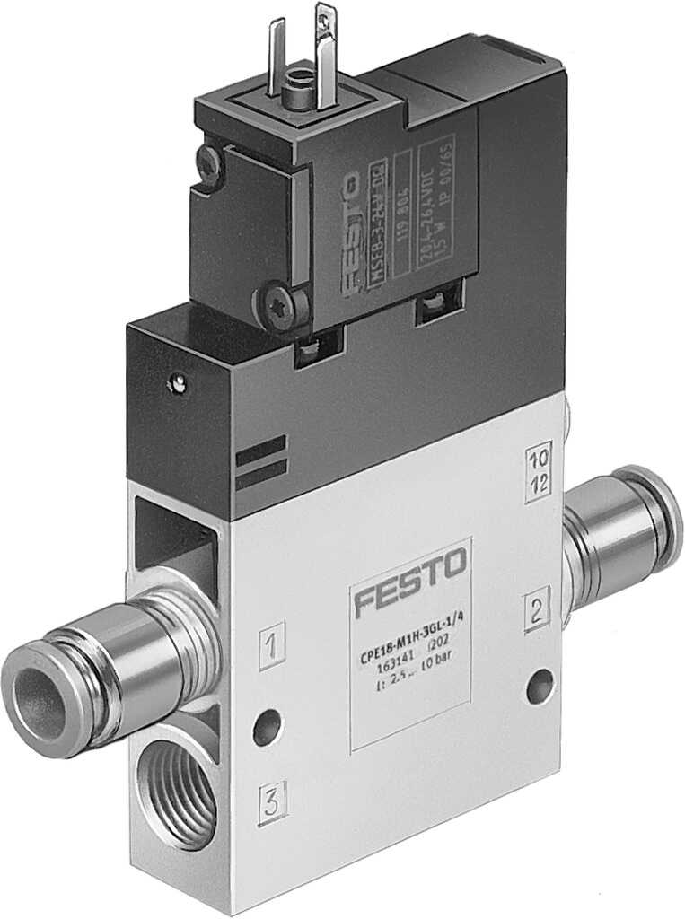 FESTO/费斯托 电磁阀 CPE24-M3H-3GL-QS-10