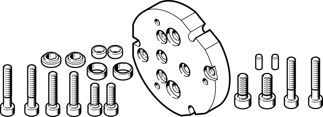 FESTO/费斯托 连接组件 DHAA-G-H2-16-B13-40