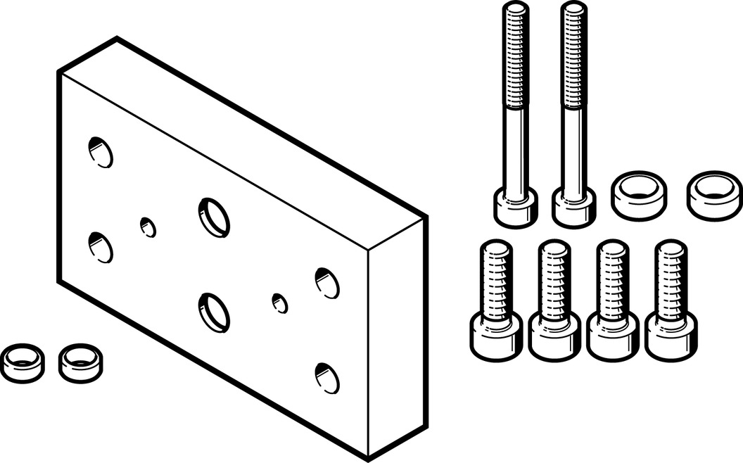 FESTO/费斯托 连接组件 DHAA-G-G3-20-B6-14