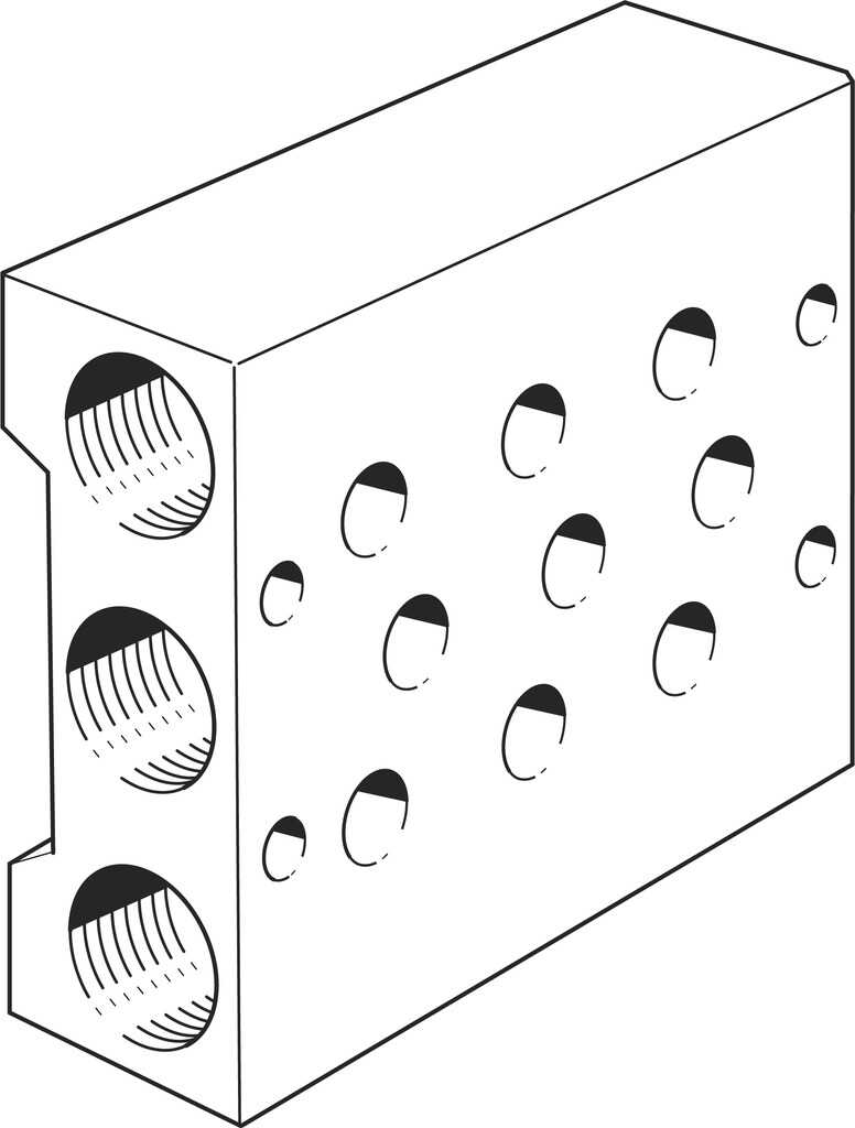 FESTO/费斯托 气路板模块 PRS-1/4-3