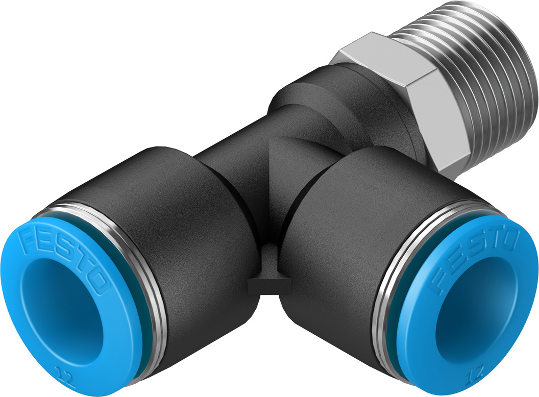 FESTO/费斯托 T 型快插接头 QSTL-3/8-12