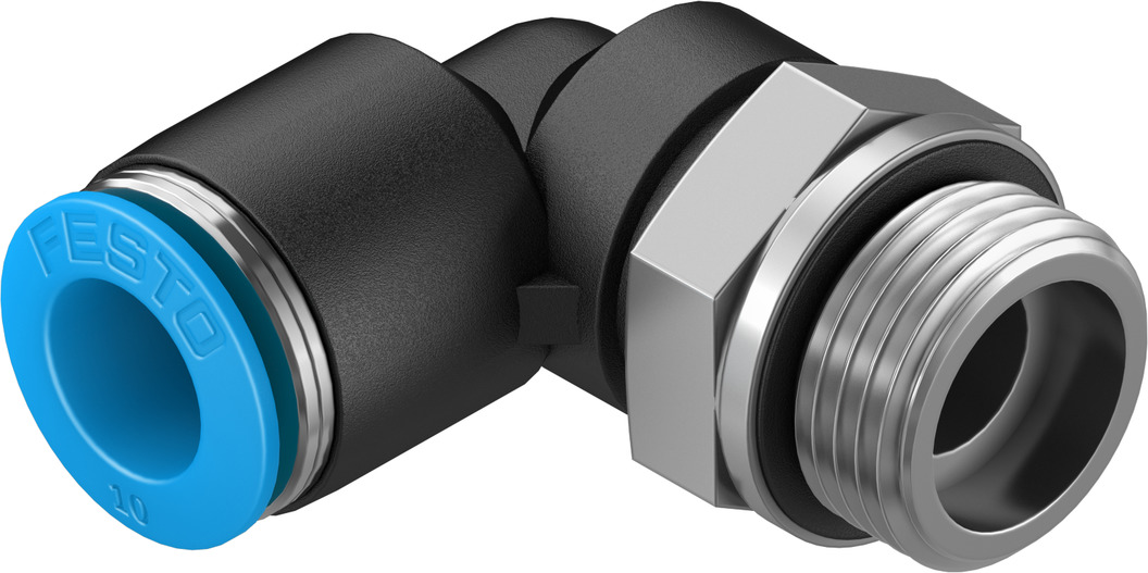 FESTO/费斯托 L 型快插式螺纹接头 QSL-G3/8-10-20