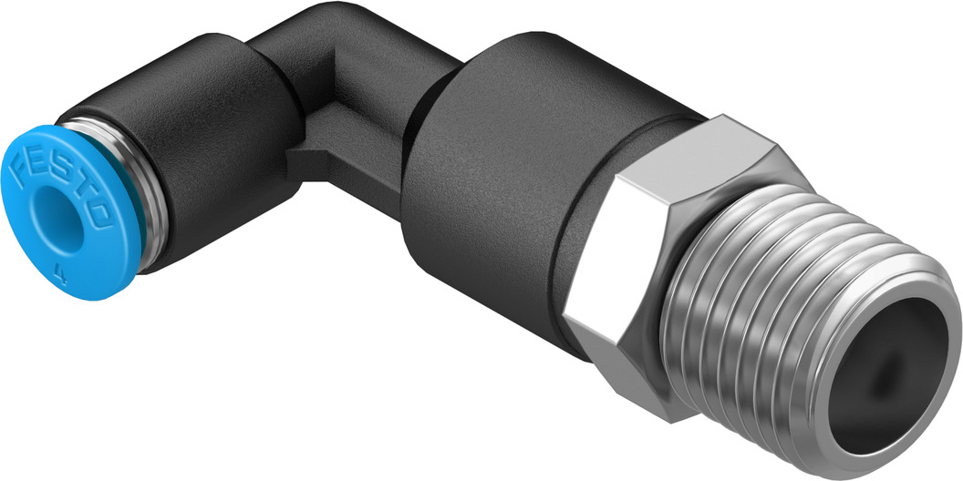FESTO/费斯托 L 型快插式螺纹接头，加长型 QSLL-1/4-4