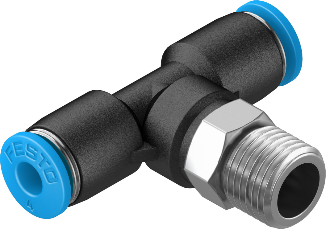 FESTO/费斯托 T 型快插接头 QST-1/8-4-100