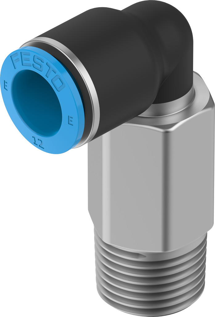 FESTO/费斯托 L 型快插式螺纹接头，加长型 NPQE-LL-R12-Q12-P5