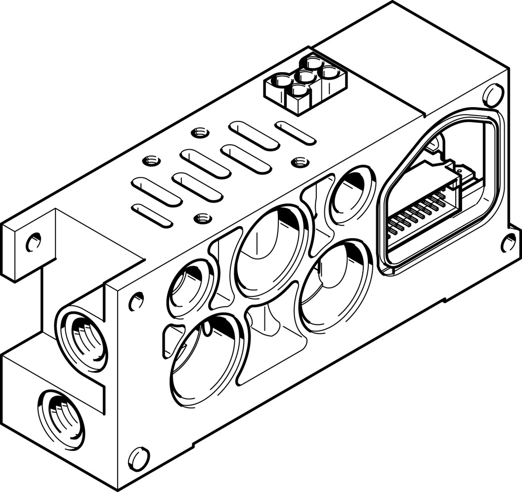 FESTO/费斯托 气路板模块 VIGM-04-D-3