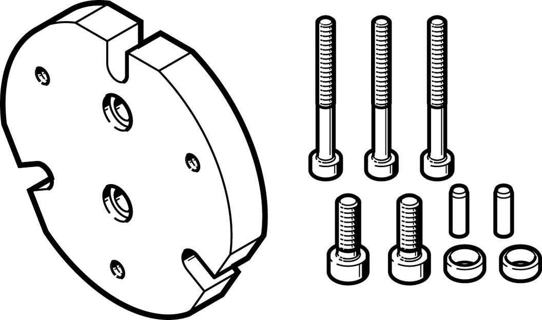 FESTO/费斯托 连接组件 DHAA-G-G3-16-B13-35