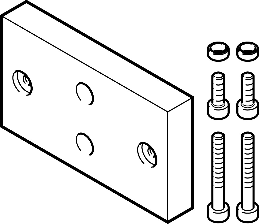 FESTO/费斯托 连接组件 DHAA-G-Q11-35/40-B6-40-80/100