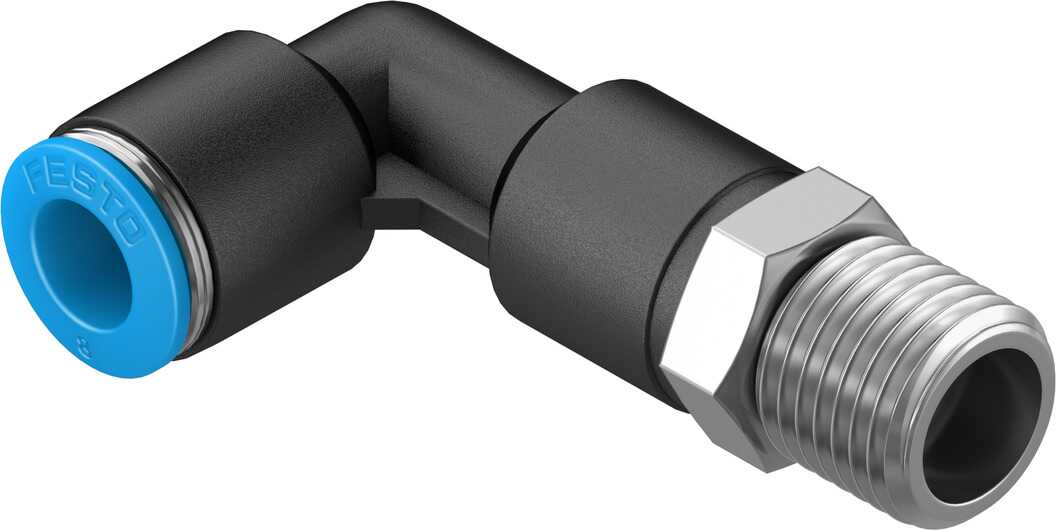 FESTO/费斯托 L 型快插式螺纹接头，加长型 QSLL-1/4-8