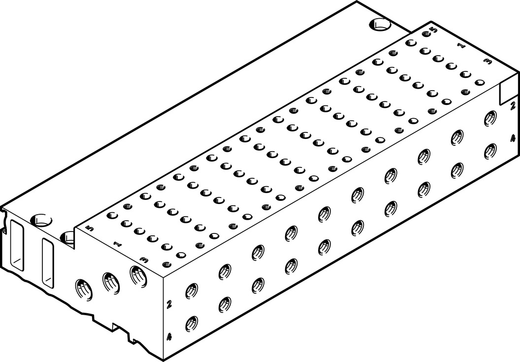 FESTO/费斯托 气路板 MHA2-PR10-5-M5