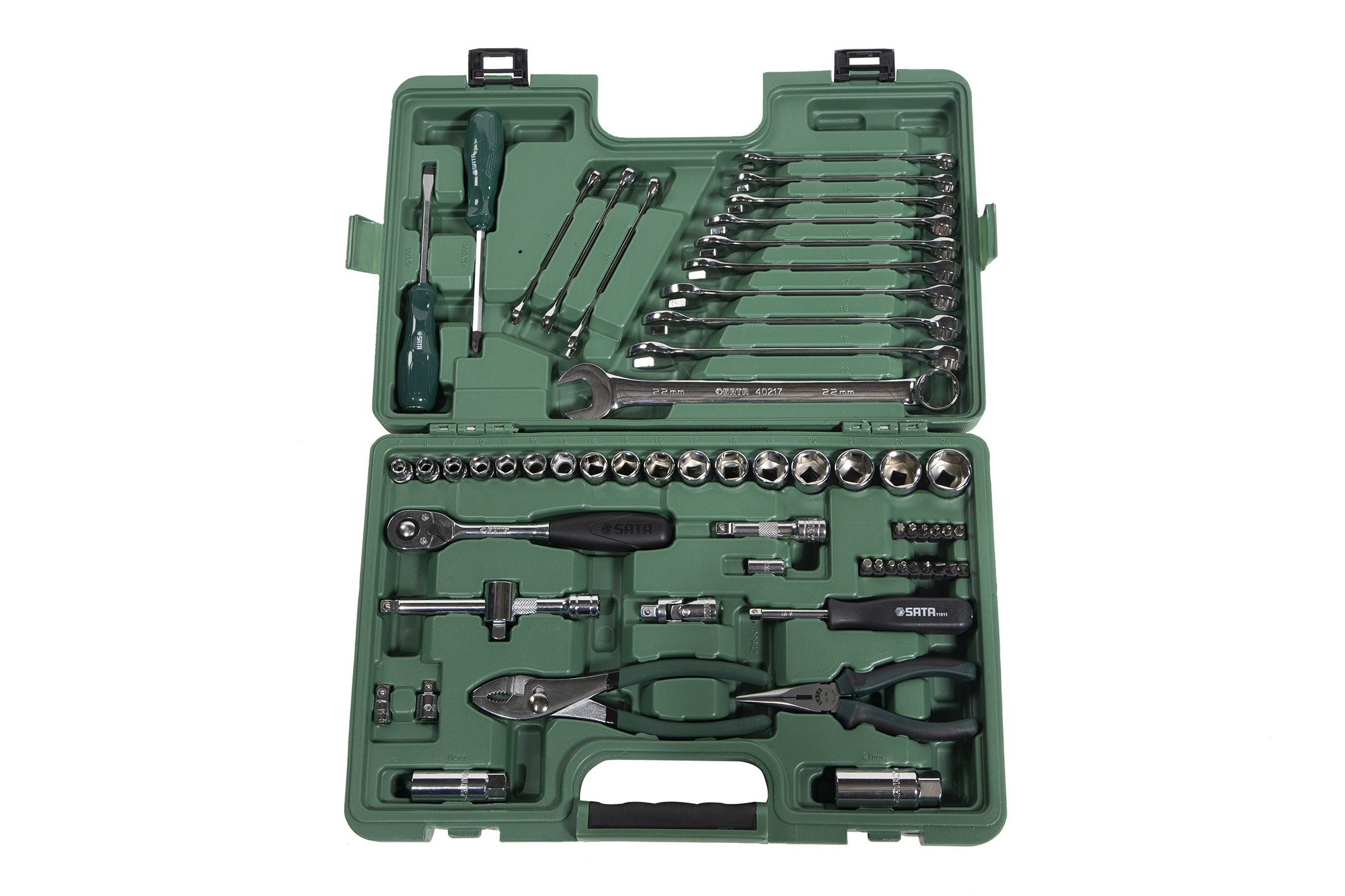 SATA/世达 60件快修店汽保机修组套 09942
