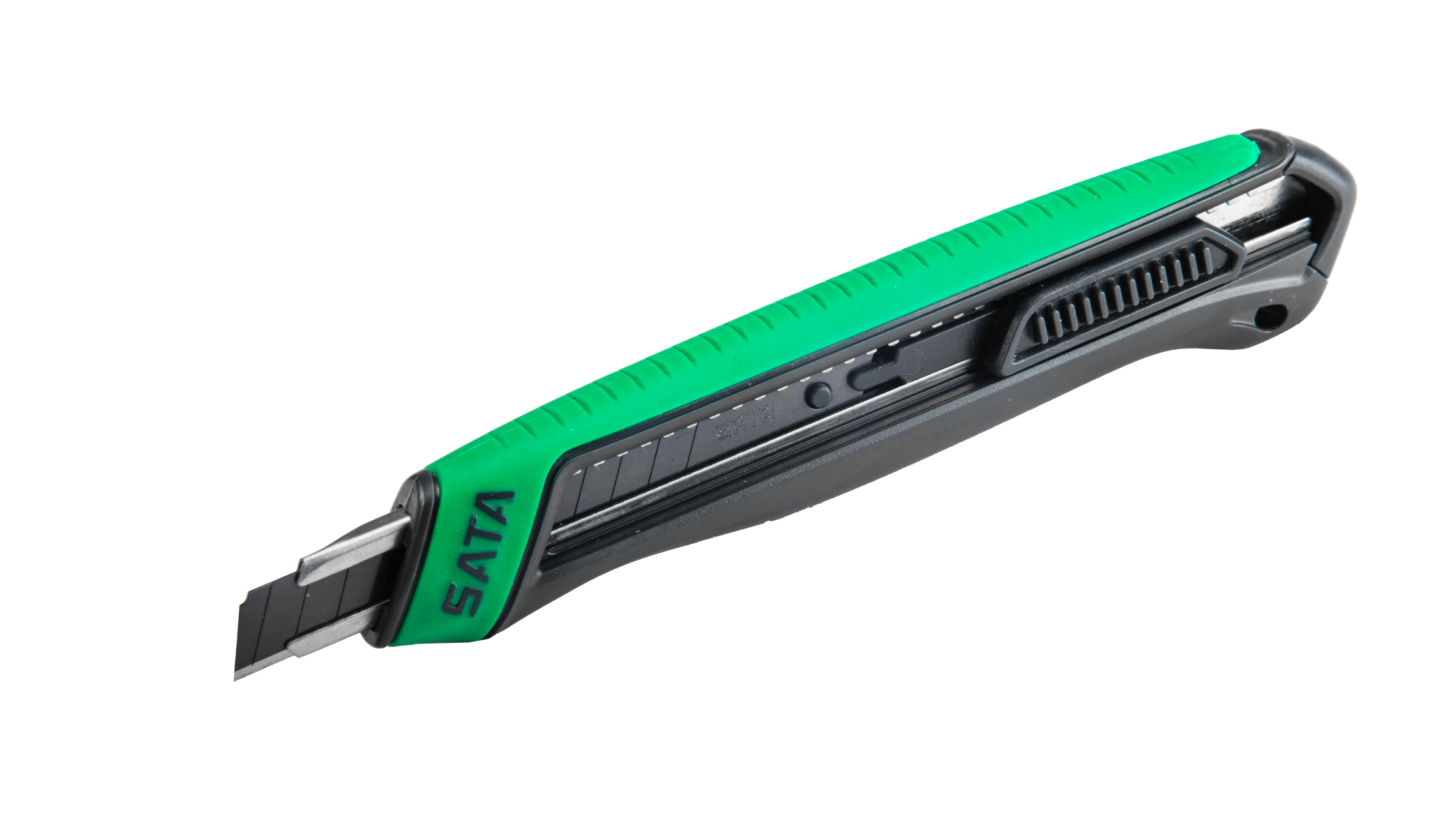 SATA/世达 T系列9MM橡塑柄推扭美工刀 93481