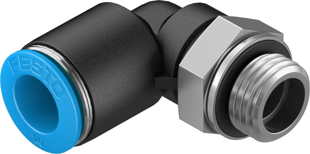 FESTO/费斯托 L 型快插式螺纹接头 QSL-G1/4-10