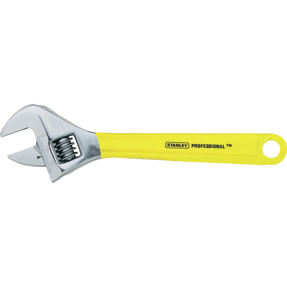 STANLEY/史丹利 黄色沾塑活络扳手24&quot; 97-797-23 紧固