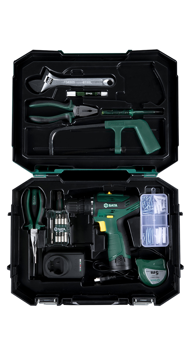SATA/世达 77件实用工具组套 05152B