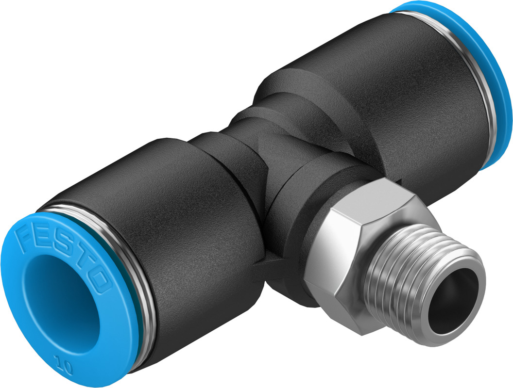 FESTO/费斯托 T 形螺纹接头 QST-1/8-10