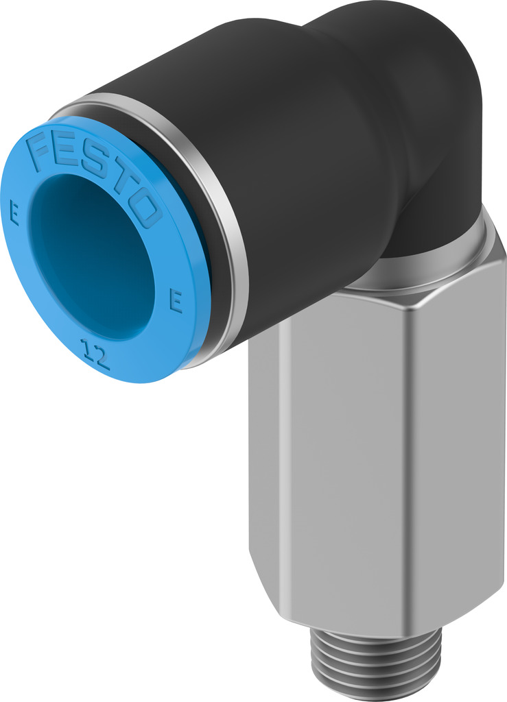 FESTO/费斯托 L 型快插式螺纹接头，加长型 NPQE-LL-R18-Q12-P10