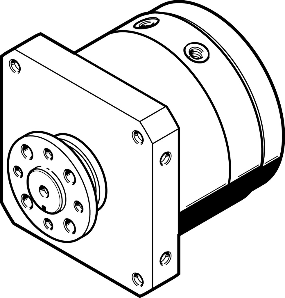 FESTO/费斯托 摆动气缸 DSM-T-12-270-FW-A-B