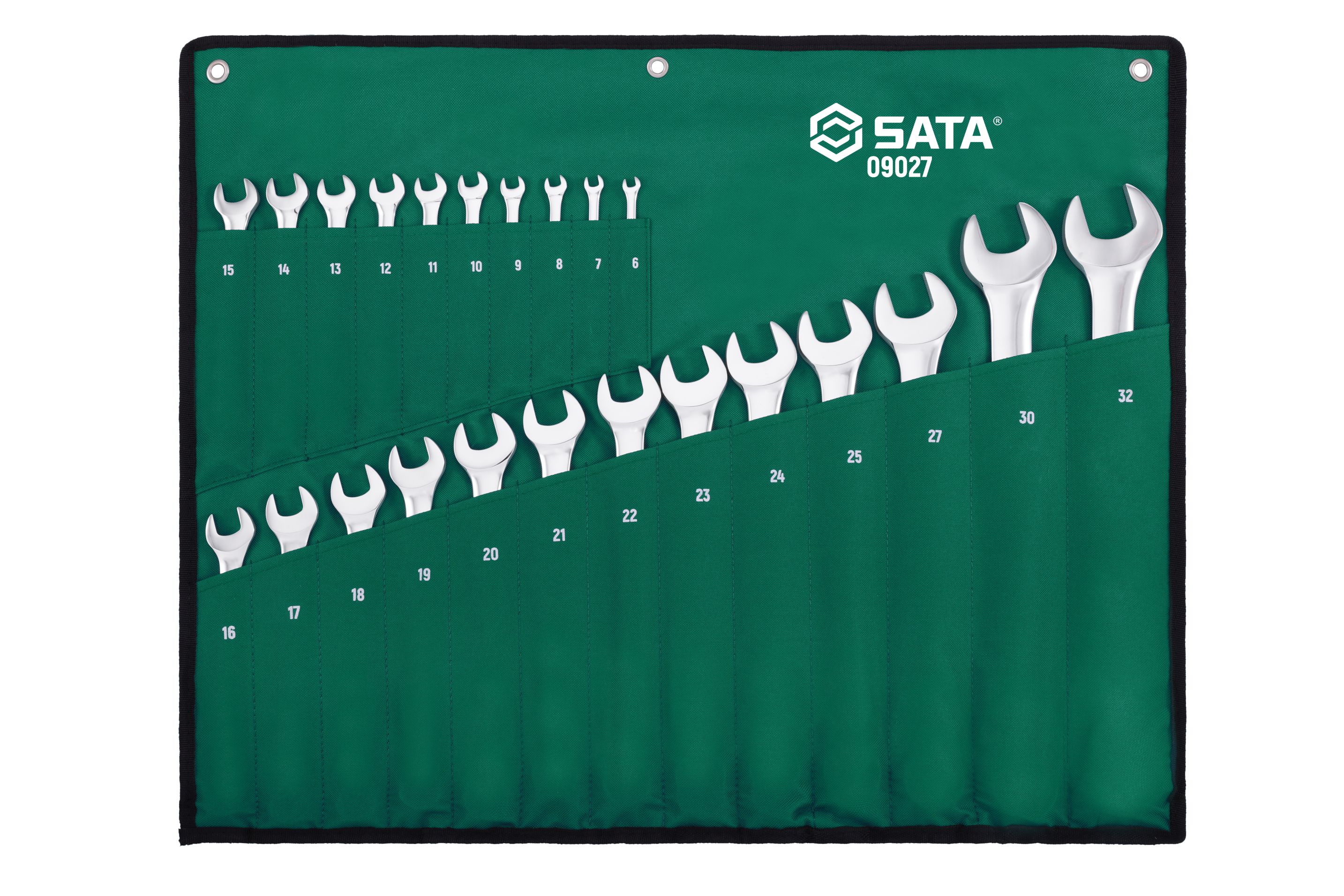 SATA/世达 23件全抛光两用扳手组套 09027