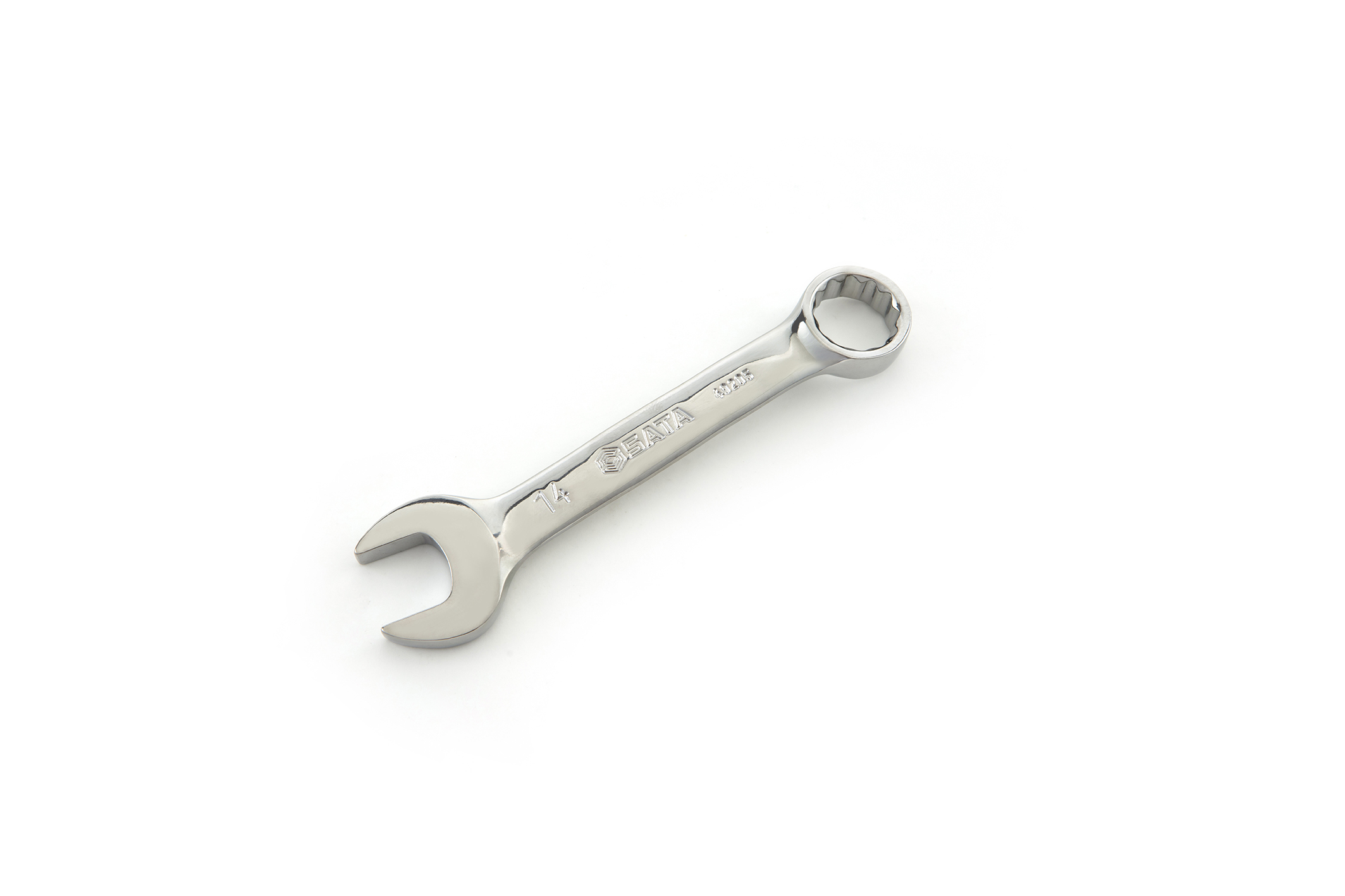 SATA/世达 全抛光两用短扳手10MM 49201