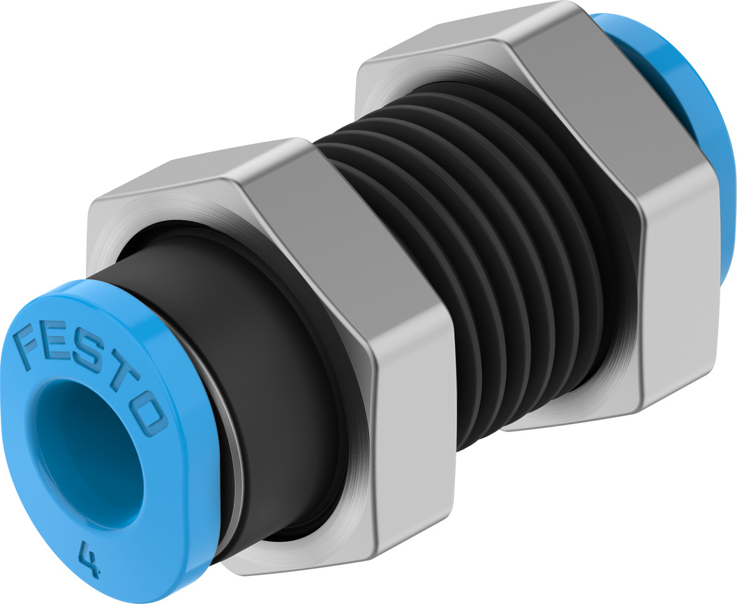 FESTO/费斯托 穿板式快插接头 QSMS-4-100