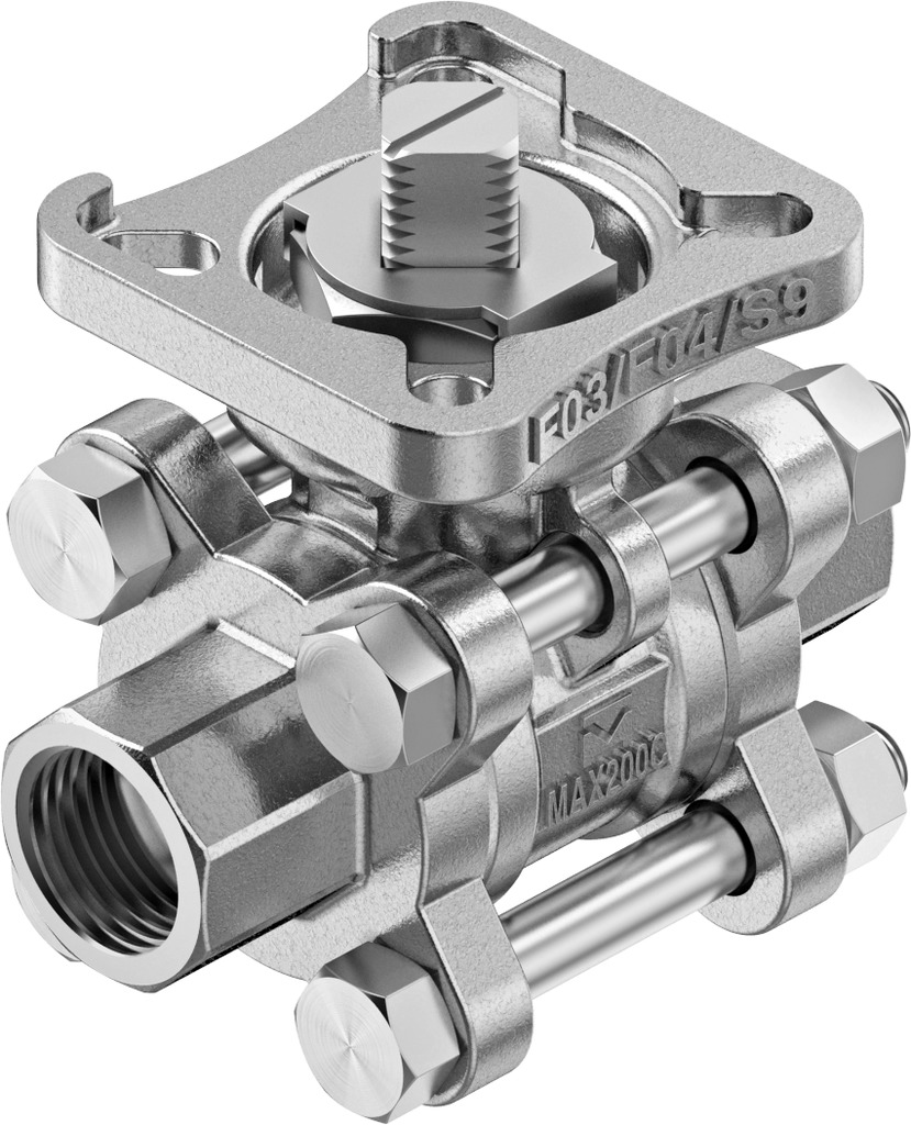 FESTO/费斯托 球阀 VZBE-1/4-WA-63-T-2-F0304-V15V15
