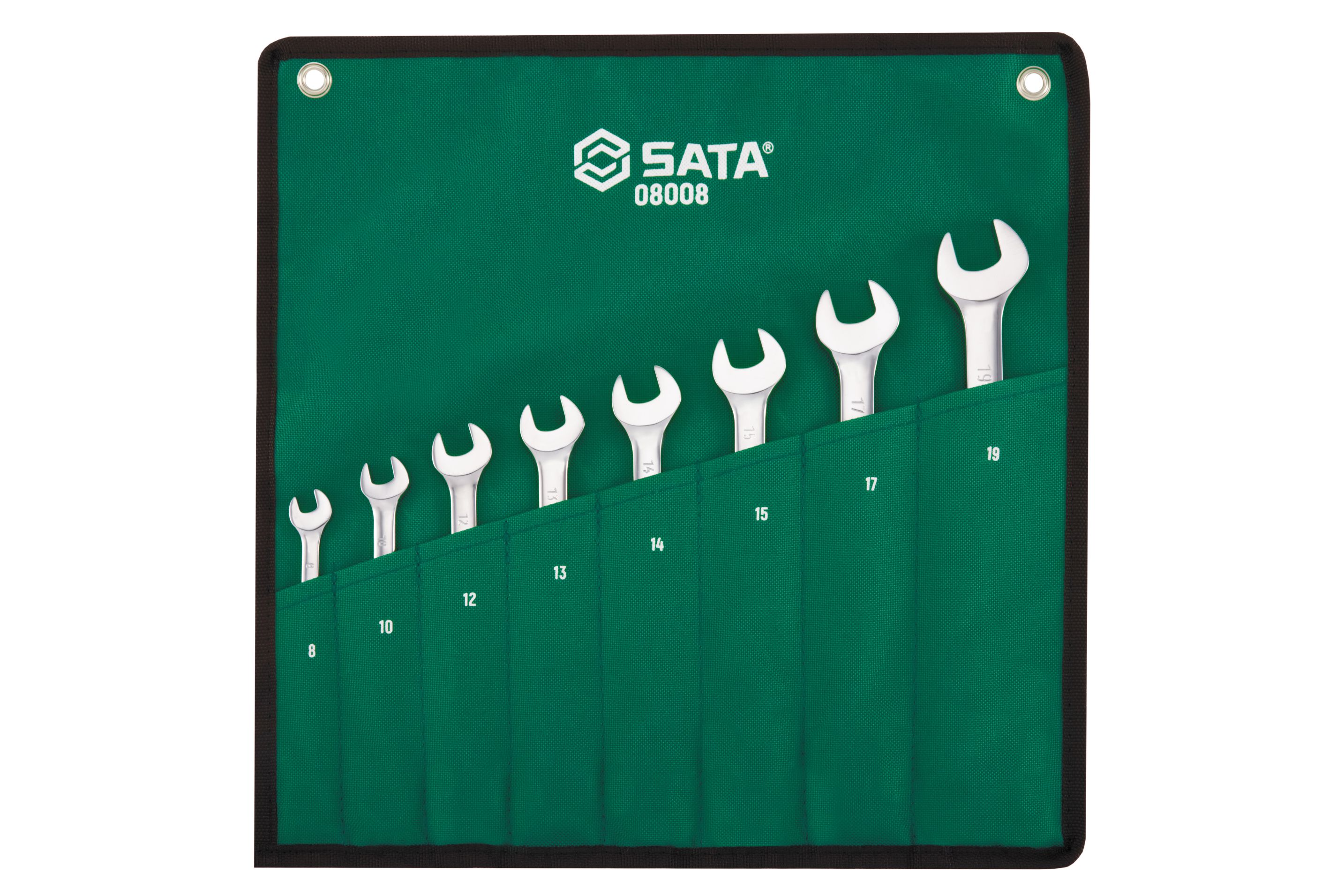 SATA/世达 8件全抛光两用快扳组套 08008