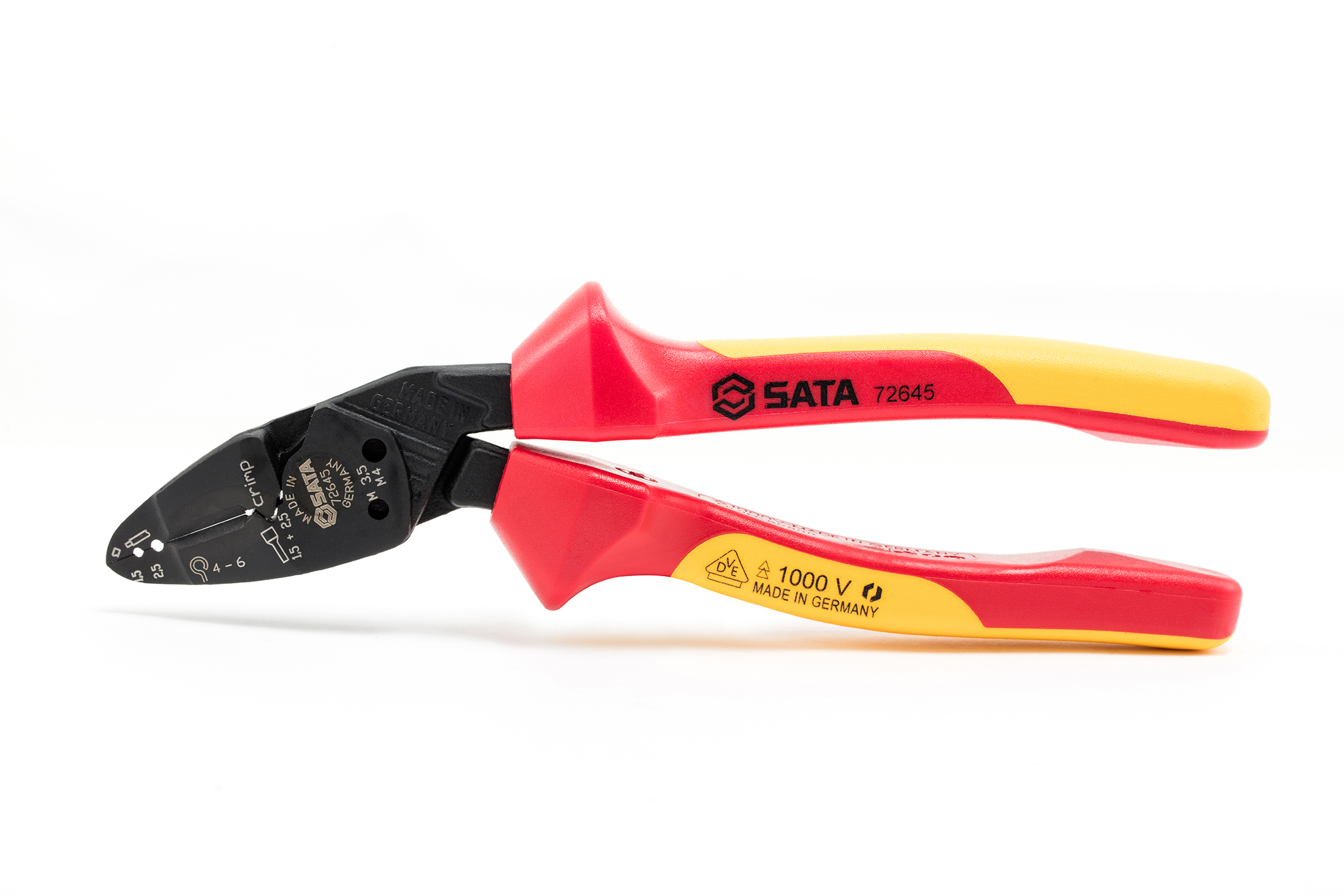 SATA/世达 G系列省力型VDE多功能绝缘耐压斜嘴钳7