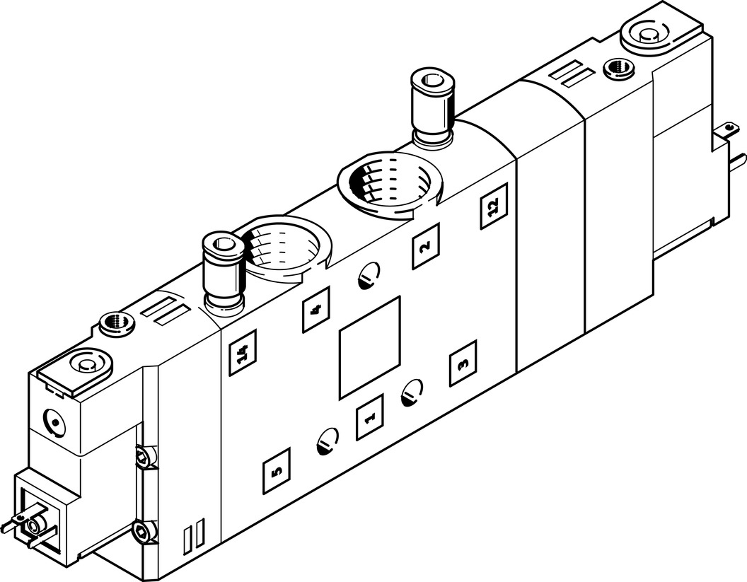 FESTO/费斯托 电磁阀 CPE24-M3H-5/3GS-3/8