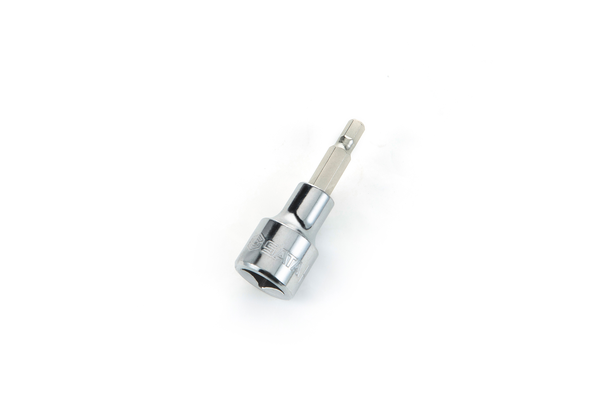 SATA/世达 12.5MM系列70MM长六角旋具套筒6MM 24301